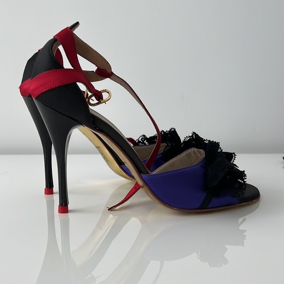 Comme il Faut tango heels, RARE!! ❤️💜 - Picture 5 of 5